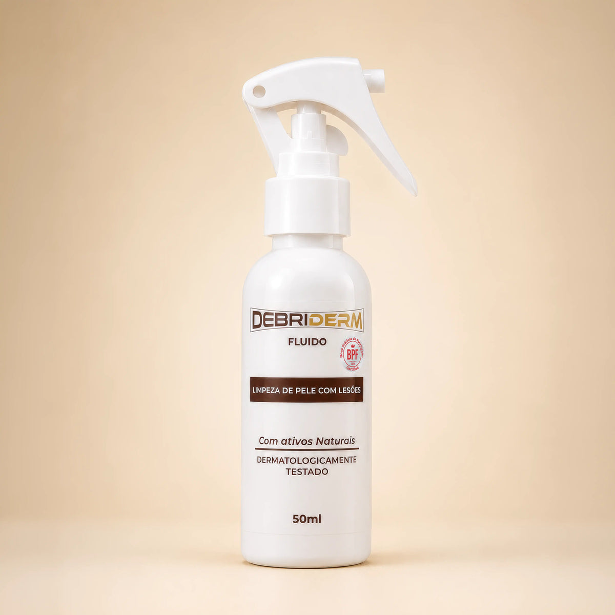 Debriderm Fluído 50ml - Limpeza De Pele Com Lesões