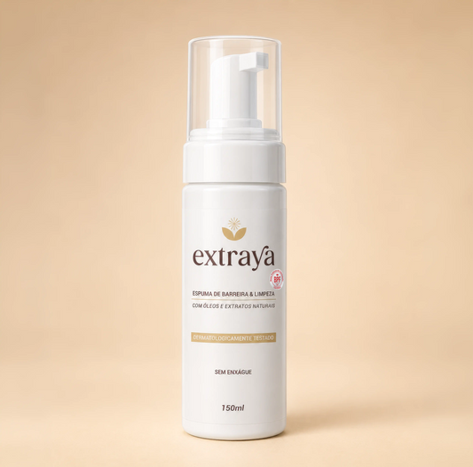 Extraya espuma de barreira e limpeza - 150ml